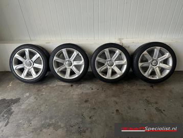 Zomerbanden set op 18" originele Turbine velgen Audi TT MK2  beschikbaar voor biedingen