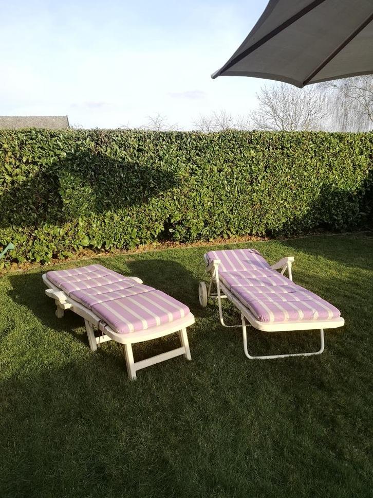 Kussens voor tuinligstoelen 20 € /stuk, Tuin en Terras, Tuinmeubel-accessoires, Ophalen of Verzenden