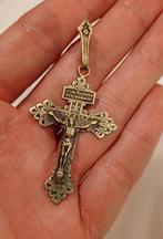 Religie, hanger, kruis, jezus, Handtassen en Accessoires, Ophalen of Verzenden, Zo goed als nieuw, Hart