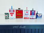 Mini olie blikjes garage handy oil, Verzamelen, Verpakking, Gebruikt, Ophalen of Verzenden