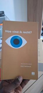 Dirk Vanheule - Hoe vind ik recht?, Ophalen, Zo goed als nieuw, Hoger Onderwijs, Dirk Vanheule