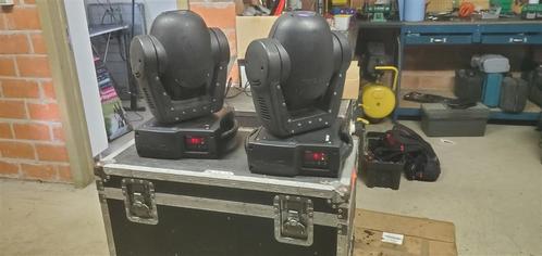 2x Martin Mac 250 in bijhorende flightcase, Muziek en Instrumenten, Licht en Laser, Gebruikt, Licht, Geluidgestuurd, Kleur, Stroboscoopeffect