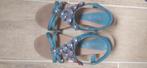 Leuke zomerschoenen maat38, Schoenen met lage hakken, Blauw, Ophalen of Verzenden, Zo goed als nieuw