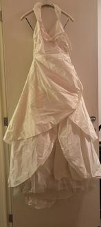 Trouwjurk van Linea Rafaelli, Ophalen, Zo goed als nieuw, Wit, Trouwjurk
