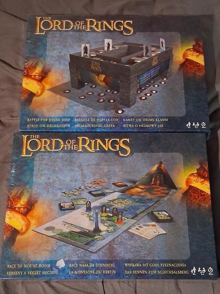 2 jeux de plateau Le Seigneur des Anneaux, neufs en aluminiu, Hobby & Loisirs créatifs, Wargaming, Neuf, Le Seigneur des Anneaux
