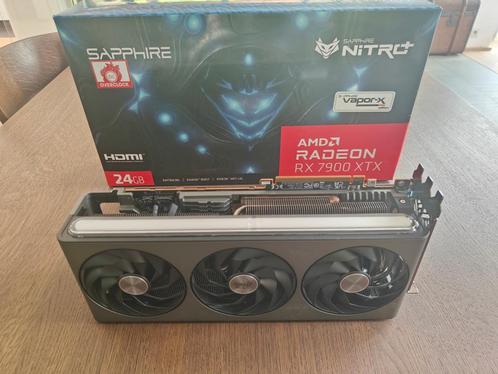 AMD Radeon RX 7900 XTX - Sapphire Nitro+ Vapor-X 24GB, Computers en Software, Videokaarten, Zo goed als nieuw, AMD, PCI-Express 4.0