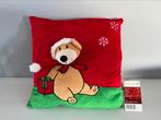 Vierkant kussentje Kerst (nieuw), Ophalen of Verzenden, Nieuw, Rood, Vierkant