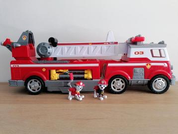 Paw patrol Marshall's brandweerwagen met geluid en licht  beschikbaar voor biedingen