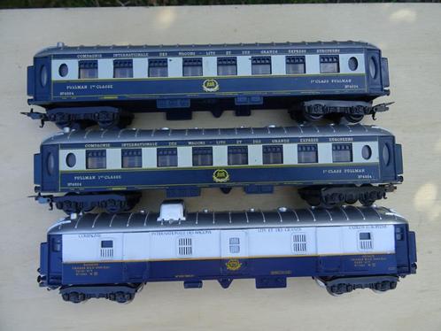 Lot luxe reizigerswagons - Lima - HO, Hobby en Vrije tijd, Modeltreinen | H0, Gebruikt, Wagon, Gelijkstroom, Lima, Ophalen of Verzenden