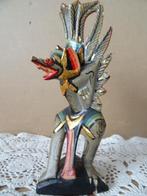 Statue indonésienne en bois doré Garuda Statue Garuda 15 cm, Antiquités & Art, Enlèvement ou Envoi