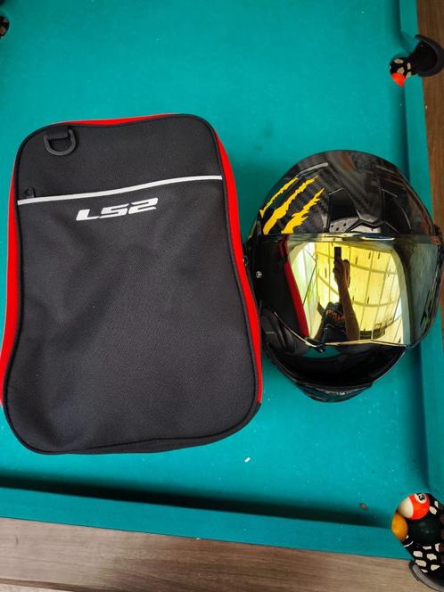 Systeem Motorhelm, Motoren, Kleding | Motorhelmen, Heren, Systeemhelm, XL, Overige merken, Tweedehands, Ophalen