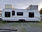 Fendt 7m Larimar, Caravans en Kamperen, Caravans, 70 kg, Rondzit, Frans bed, Tot en met 3