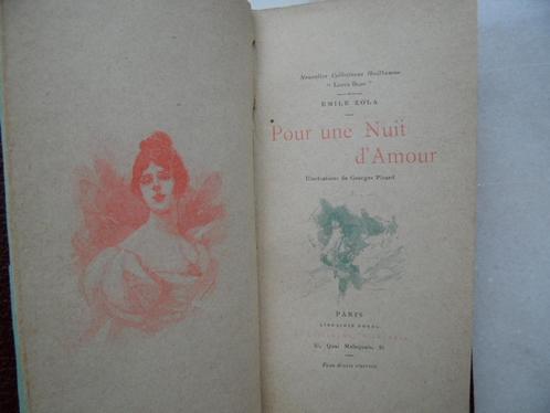Pour une nuit d’amour, Emile Zola, Boeken, Literatuur, Gelezen, Europa overig, Ophalen of Verzenden