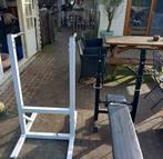 Dip toestel met bench en bar, Sport en Fitness, Overige Sport en Fitness, Ophalen, Zo goed als nieuw
