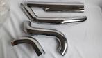 set chroom uitlaat sierplaten Harley davidson, Motoren, Onderdelen | Harley-Davidson, Ophalen of Verzenden, Gebruikt