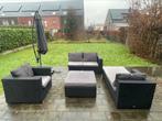 4-delig tuinset in goeie staat, Tuin en Terras, Tuinsets en Loungesets, Ophalen, 5 zitplaatsen, Zo goed als nieuw, Loungeset