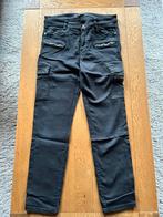 Zwarte jeansbroek met zakken aan de zijkant, Kleding | Dames, Broeken en Pantalons, Gedragen, Lang, Maat 38/40 (M), Mango