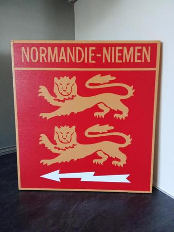 Panneau déoratif WW2  - F.A.F.L. : NORMANDIE NEIMEN beschikbaar voor biedingen