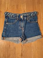 Short denim met gevlochten riem, Kinderen en Baby's, Kinderkleding | Maat 110, Meisje, Gebruikt, Broek, Ophalen