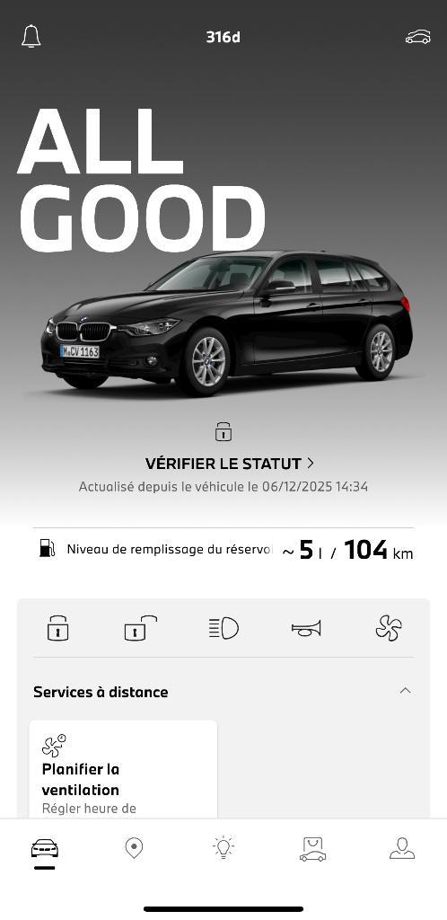 BMW 316d break euro 6d tres propre, Auto's, BMW, Particulier, 3 Reeks, ABS, Achteruitrijcamera, Adaptive Cruise Control, Airbags