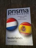 Prisma Woordenboek : Nederlands- Spaans, Boeken, Ophalen of Verzenden, Zo goed als nieuw