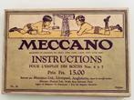 Meccano Instructions 28 Boîte 4 à 7 Années 1926, Enlèvement ou Envoi, Utilisé, Plus grand que 1:32