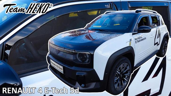 Renault donkere zijwindschermen raamspoilers oa R4 R5 Clio, Auto diversen, Auto-accessoires, Nieuw, Ophalen of Verzenden