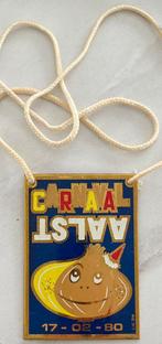 Aalst Oilsjt Carnaval Medaille Stad 1980 versie gebogen, Ophalen