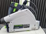 Festool invalzaag TS55REBQ nieuwstaat met geleiderail fs1400, Enlèvement, Scie plongeante