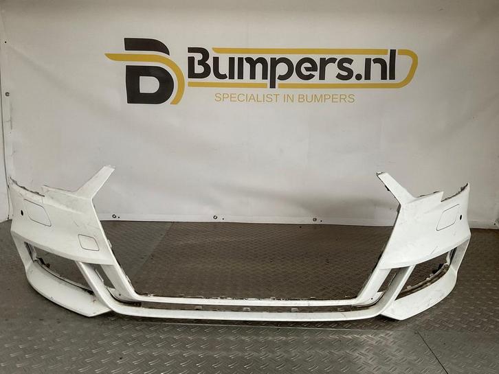 Bumper Audi A3 8V S3 Sline S-Line Facelift kls 17-21 Voorbum, Auto-onderdelen, Carrosserie, Bumper, Voor, Gebruikt, 6 maanden garantie
