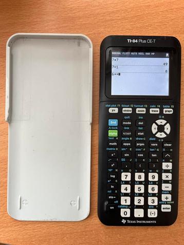 TI-84 Plus CE, calculatrice graphique couleur, Divers, Enlèvement ou Envoi, Comme neuf