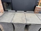 Stevige tuinset met zware tafel, Tuin en Terras, Tuintafels, Ophalen, Gebruikt, Rechthoekig, Overige materialen