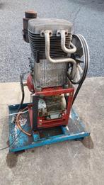 Grote compressorpomp met elektrische motor en expansievat., Doe-het-zelf en Bouw, Compressors, Ophalen, Gebruikt