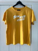 Gele t-shirt, Kleding | Dames, T-shirts, Ophalen of Verzenden, Zo goed als nieuw, Bershka, Korte mouw