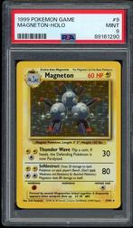 Magneton Holo PSA 9 - 9/102 - Base Set 1999, Losse kaart, Zo goed als nieuw, Verzenden