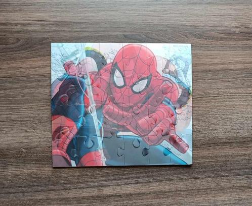 Puzzel - Spiderman - 24 stukken - Marvel - Speelgoed - €1, Kinderen en Baby's, Speelgoed | Kinderpuzzels, Gebruikt, 4 tot 6 jaar