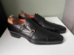 Santoni herenschoenen maat 6 / 39 amper gedragen, Enlèvement ou Envoi, Comme neuf, Santoni, Chaussures à boucles