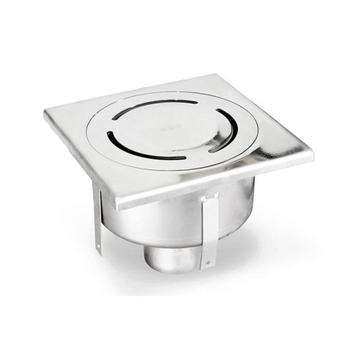 Aco Eko Home Diamant Klokputje 200x200 inox.