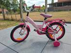fietsje Hello kitty 16", Fietsen en Brommers, Ophalen, Gebruikt, Zijwieltjes
