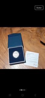 Zilveren 5 Euro smurfen, Silver 5 Euro Smurfs,, Postzegels en Munten, Munten | Europa | Euromunten, Zilver, België, Losse munt