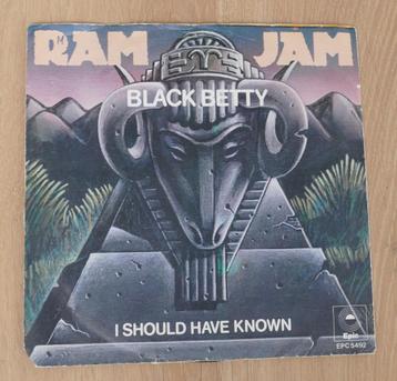 7"  Ram Jam ‎– Black Betty   beschikbaar voor biedingen