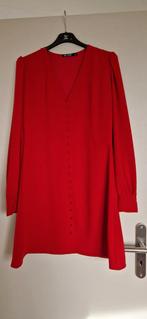 Rode damesjurk, Kleding | Dames, Jurken, Ophalen of Verzenden, Zo goed als nieuw, Maat 38/40 (M)