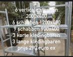 galva metalen leg/hangkast schabben, Huis en Inrichting, Ophalen