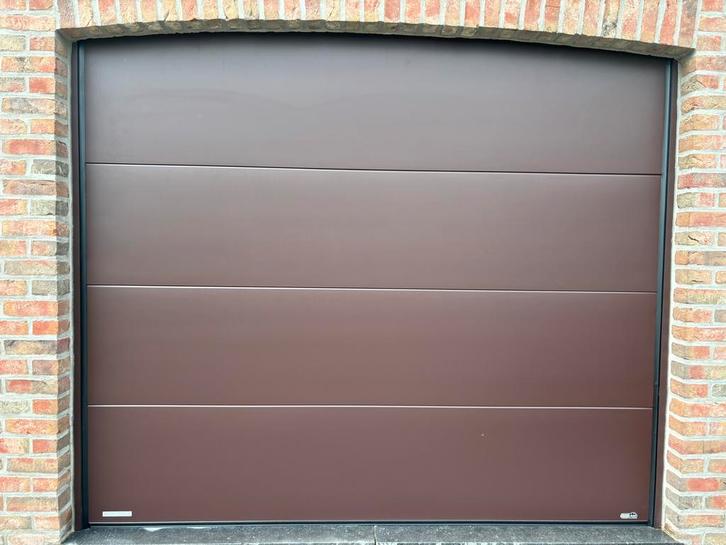 Porte de garage sectionnelle, Doe-het-zelf en Bouw, Glas en Ramen, Zo goed als nieuw, Overige typen, 160 cm of meer, 160 cm of meer
