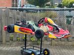 Maranello kart met Rotax Max senior, Sport en Fitness, Karting, Ophalen of Verzenden, Zo goed als nieuw, Kart