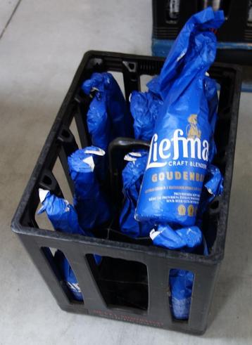 12 Flessen Liefmans Gouden Band. beschikbaar voor biedingen