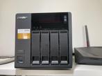 Qnap NAS TS-453-A, Computers en Software, Harde schijven, Ophalen, Server, Zo goed als nieuw, Extern