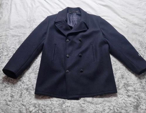 Pauwjas, Kleding | Heren, Jassen | Winter, Zo goed als nieuw, Maat 52/54 (L), Blauw, Ophalen of Verzenden