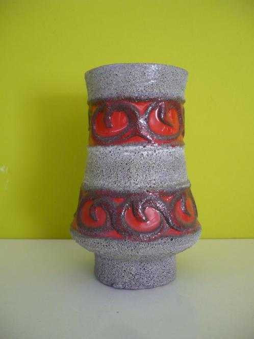 knappe vintage fat lava vaas Strehla keramik, Antiquités & Art, Antiquités | Vases, Enlèvement ou Envoi