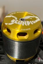 Scorpion  brushless motor HKIII-4025-1100kv, Elektro, Ophalen of Verzenden, Helikopter, Zo goed als nieuw